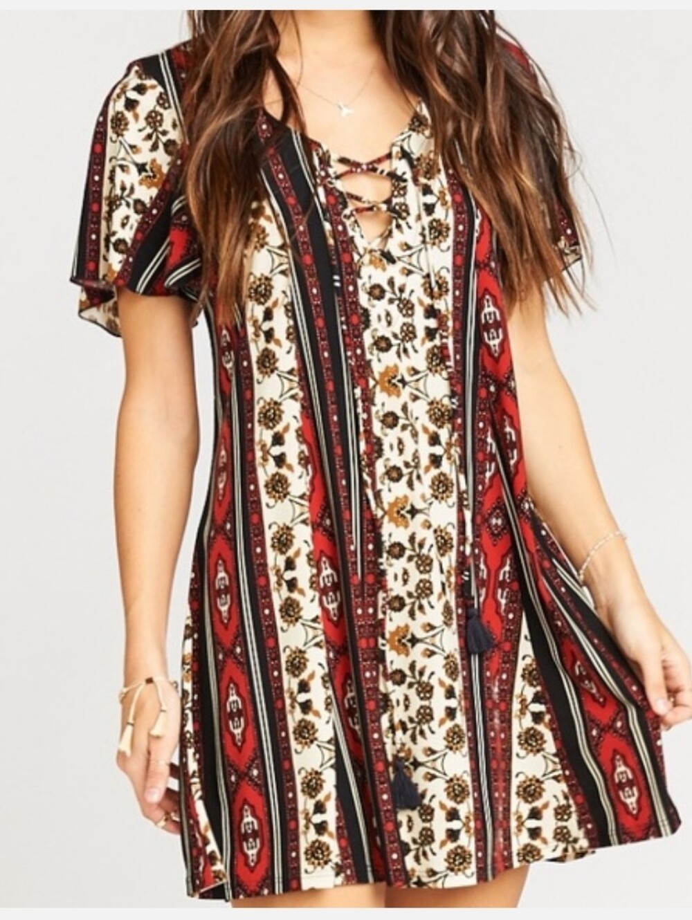Show Me Your Mumu Matilda Mini Dress Size Medium
